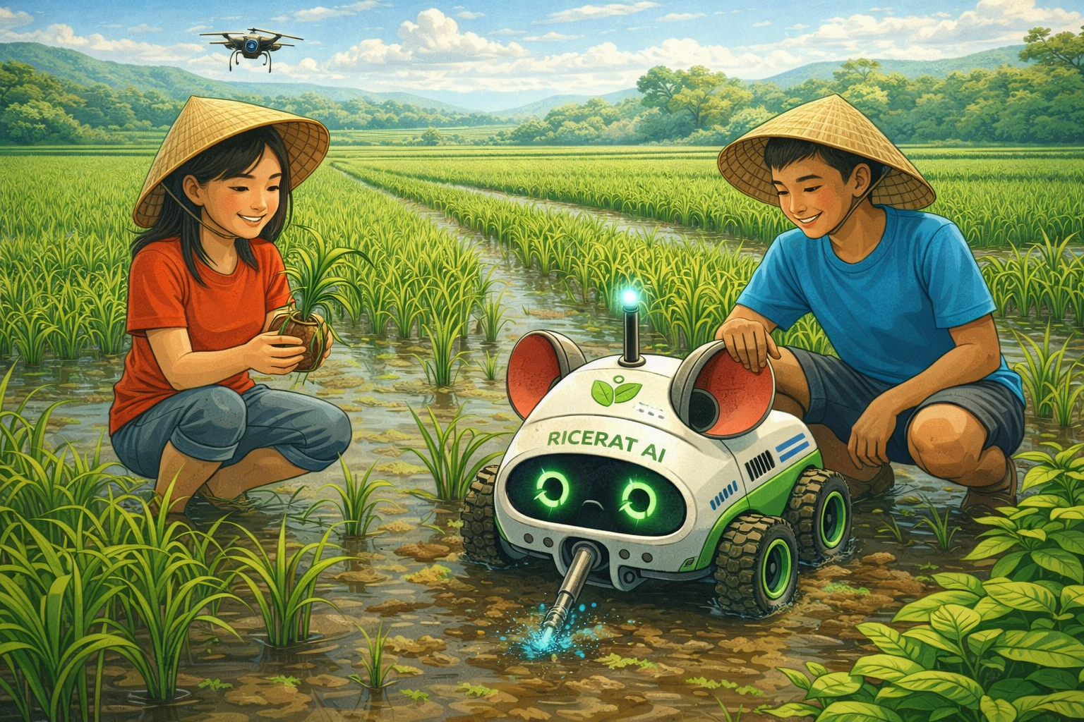 Youth and STEM communities engaging with AI for agriculture